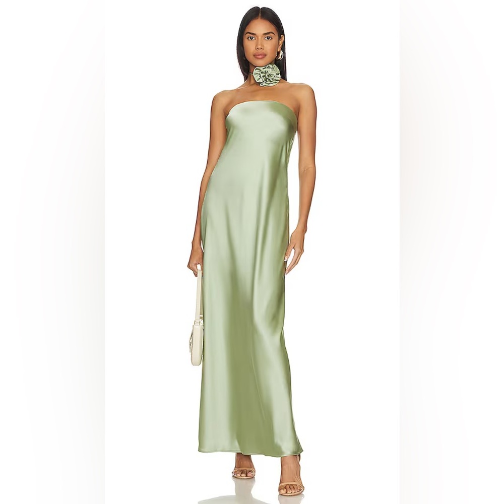 Brand new never worn green WWW gown